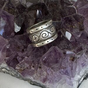 Brighton etch scroll spacer bead